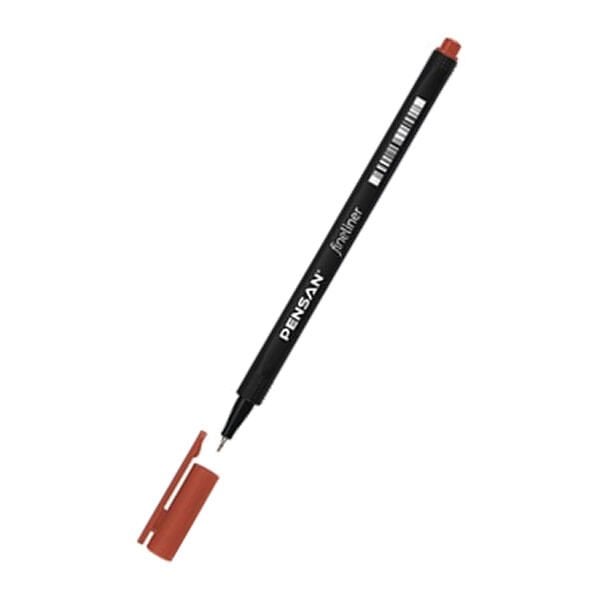 Pensan 6500 Fineliner Kahverengi Keçeli Kalem