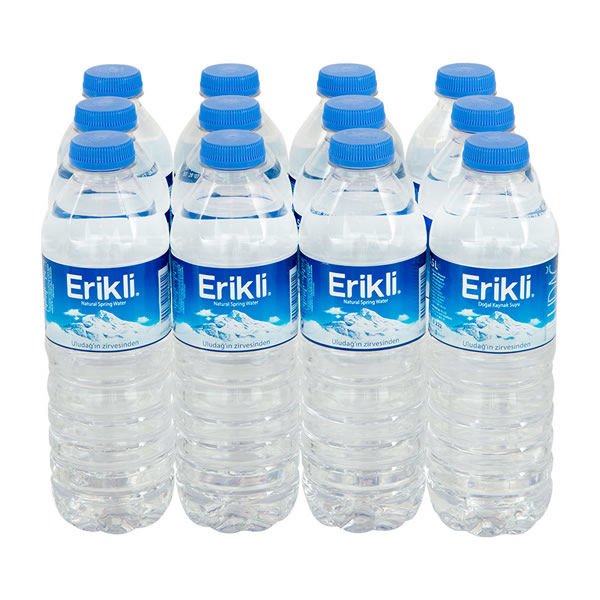 Erikli 12 li 0,50 lt Pet Şişe Su
