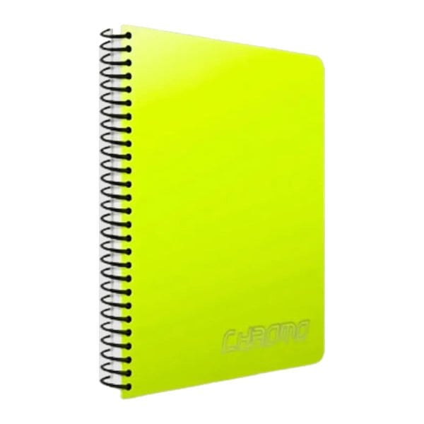 Gıpta Chromo Block A6 80 Yaprak Spiralli PP Kapaklı Kareli Bloknot