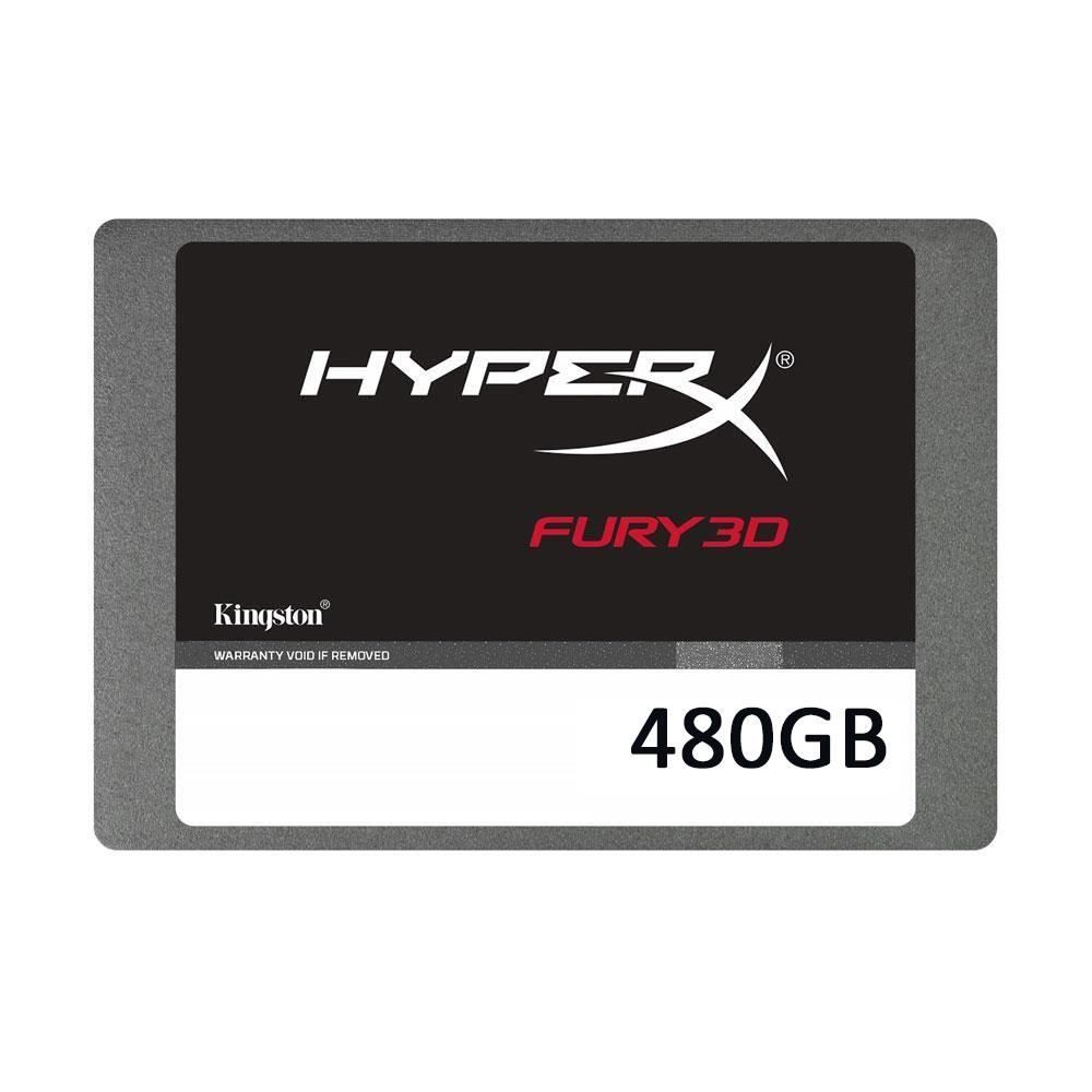 Kingston 480GB HyperX Fury 3D KC-S44480-6F 2.5'' SATA 3.0 SSD