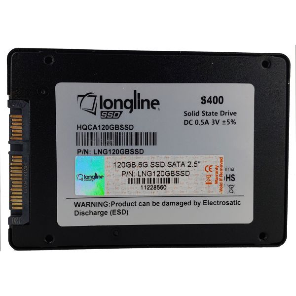Longline 120Gb S400 Pro 3D Nand 560-530 Mb-S 128Mb Harddisk