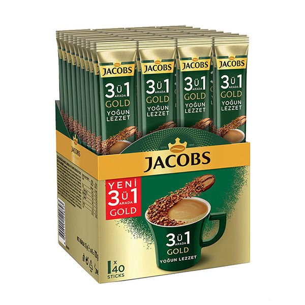 Jacobs 3ü 1 Arada Yoğun Lezzet 40lı