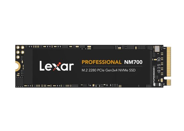 Lexar 256GB PCIe M2 NM700 NVMe 3D 3500-1200 5Y Ssd Harddisk