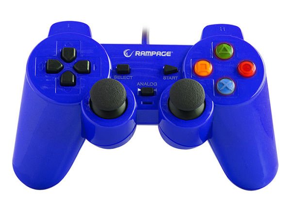 Snopy Rampage SG-R602 Ps3-Pc Mavi USB 1.8m Joypad