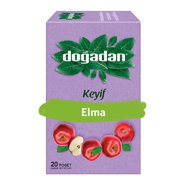 Doğadan 20 li Elma Meyve Çayı