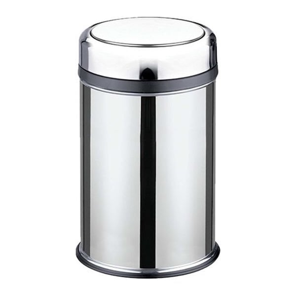 Ofis 27 lt Döner Kapak Paslanmaz Çöp Kovası
