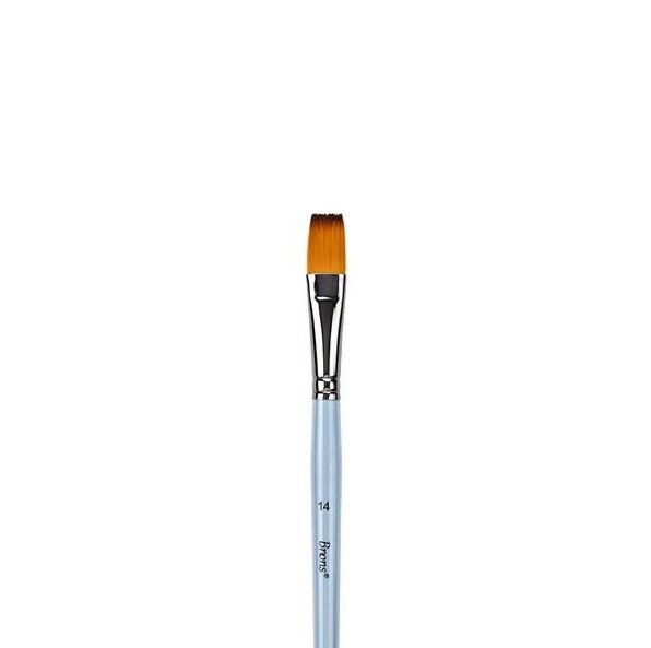 Brons BR-2157 200F No:14 Yağlı Kısa Sap Fırça