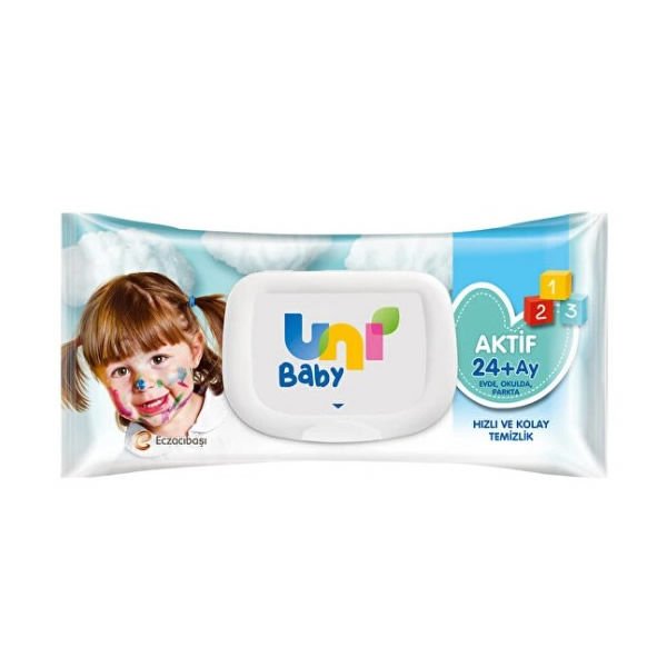 Uni Baby 72 li Aktif Islak Mendil