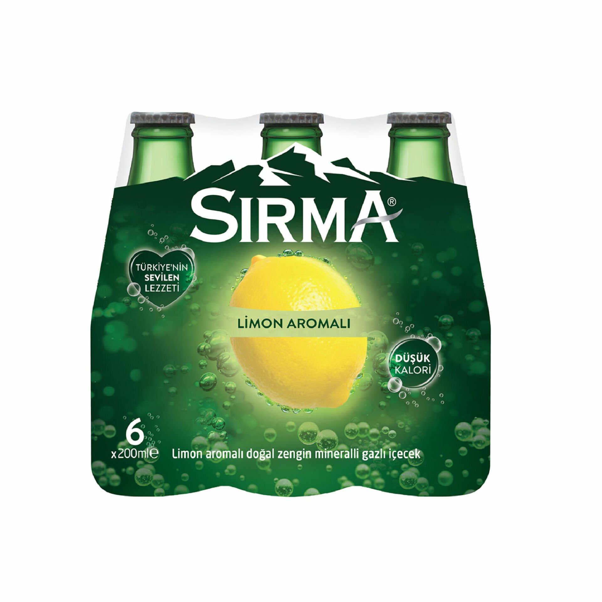 Sırma 200 ml Limon Meyveli Soda