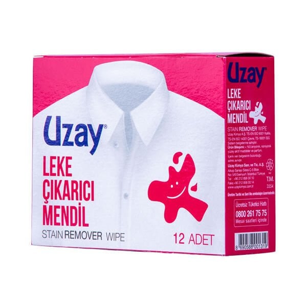Uzay 12 li Leke Çıkarıcı Mendiller