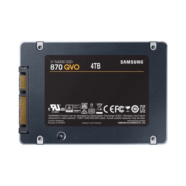 Samsung 4TB QVO 870 560MB-530MB-s Sata 3 2.5'' SSD (MZ-77Q4T0BW)