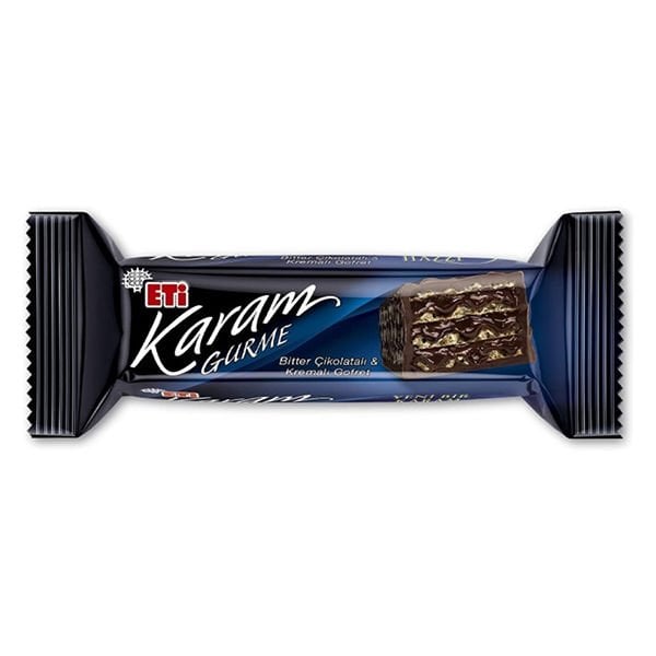 Eti Karam Gurme Bitter Çikolatalı Gofret 50gr 18li