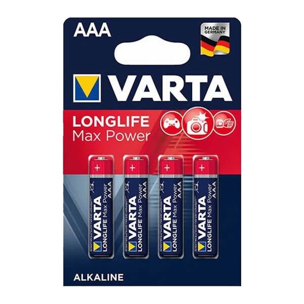 Varta 4703-4 AAA 4 lü Longlife Max Power İnce Pil