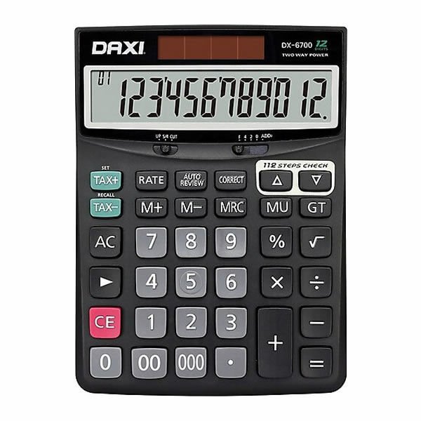 Daxi DX-6700 12 Hane Masa Üstü Hesap Makinesi