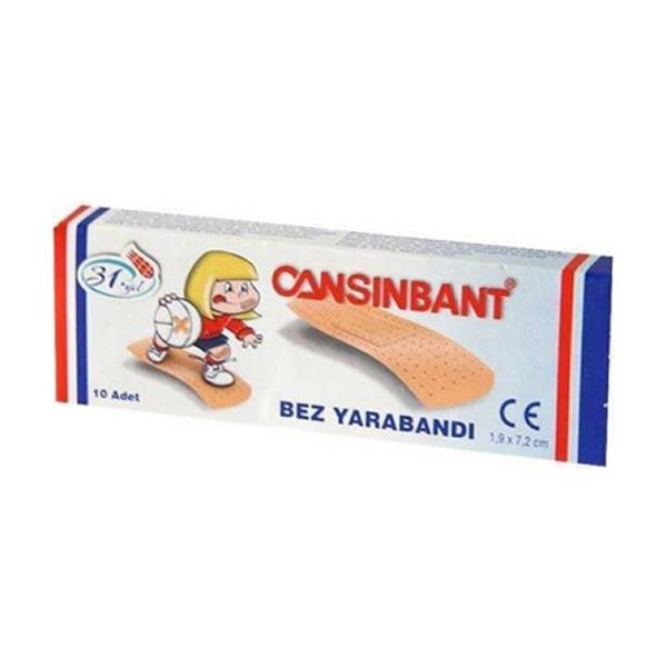 Cansın 10 lu Bez Yara Bandı