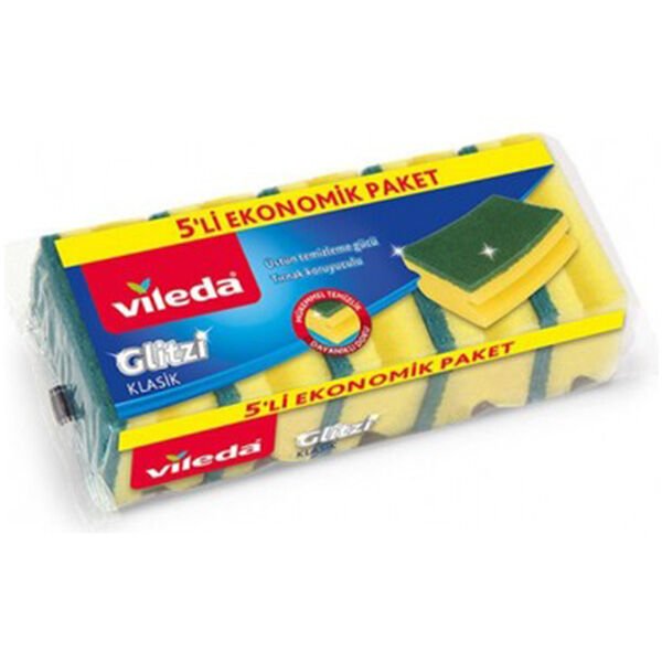 Vileda 5 li Klasik Bulaşık Süngeri