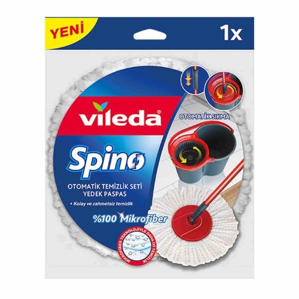 Vileda Spino Otomatik Sıkmalı Temizlik Seti Yedeği
