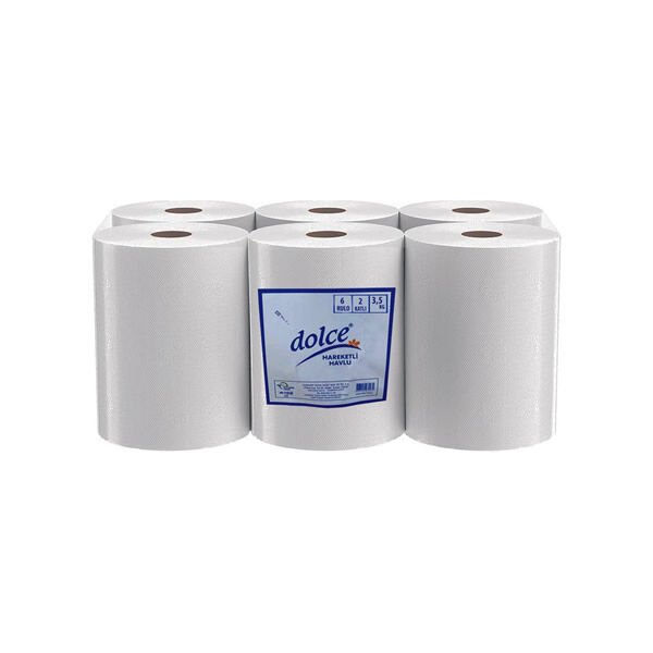 Dolce 20,7 cm 2 Katlı 3,5 kg Hareketli Havlu Kağıt