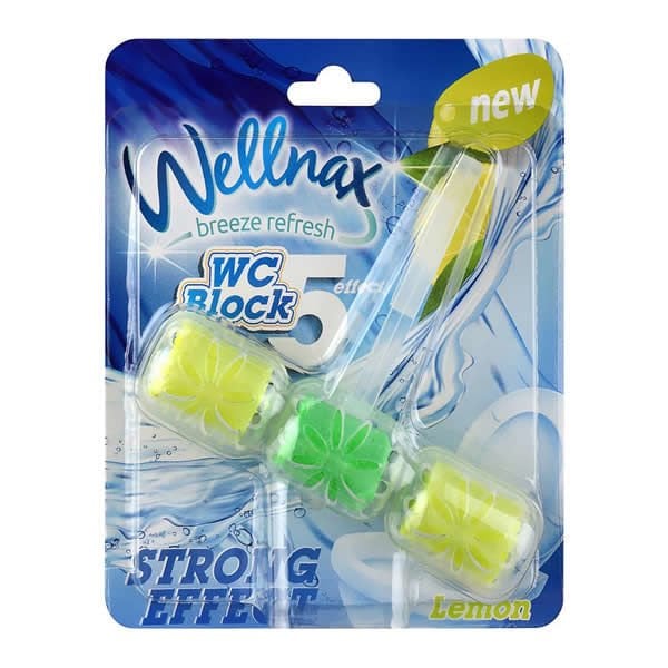 Wellnax 2x57 gr Limonlu Tuvalet Kokusu