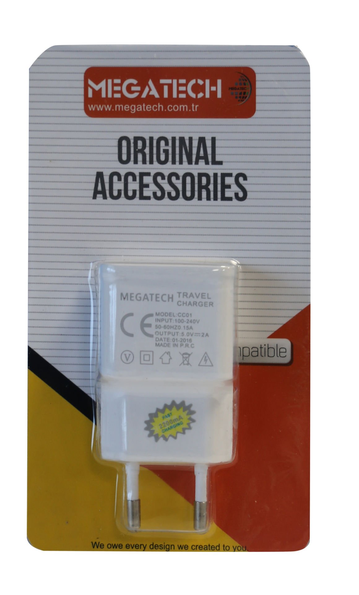 Megatech 1.2 mah Ev Şarj Kafa