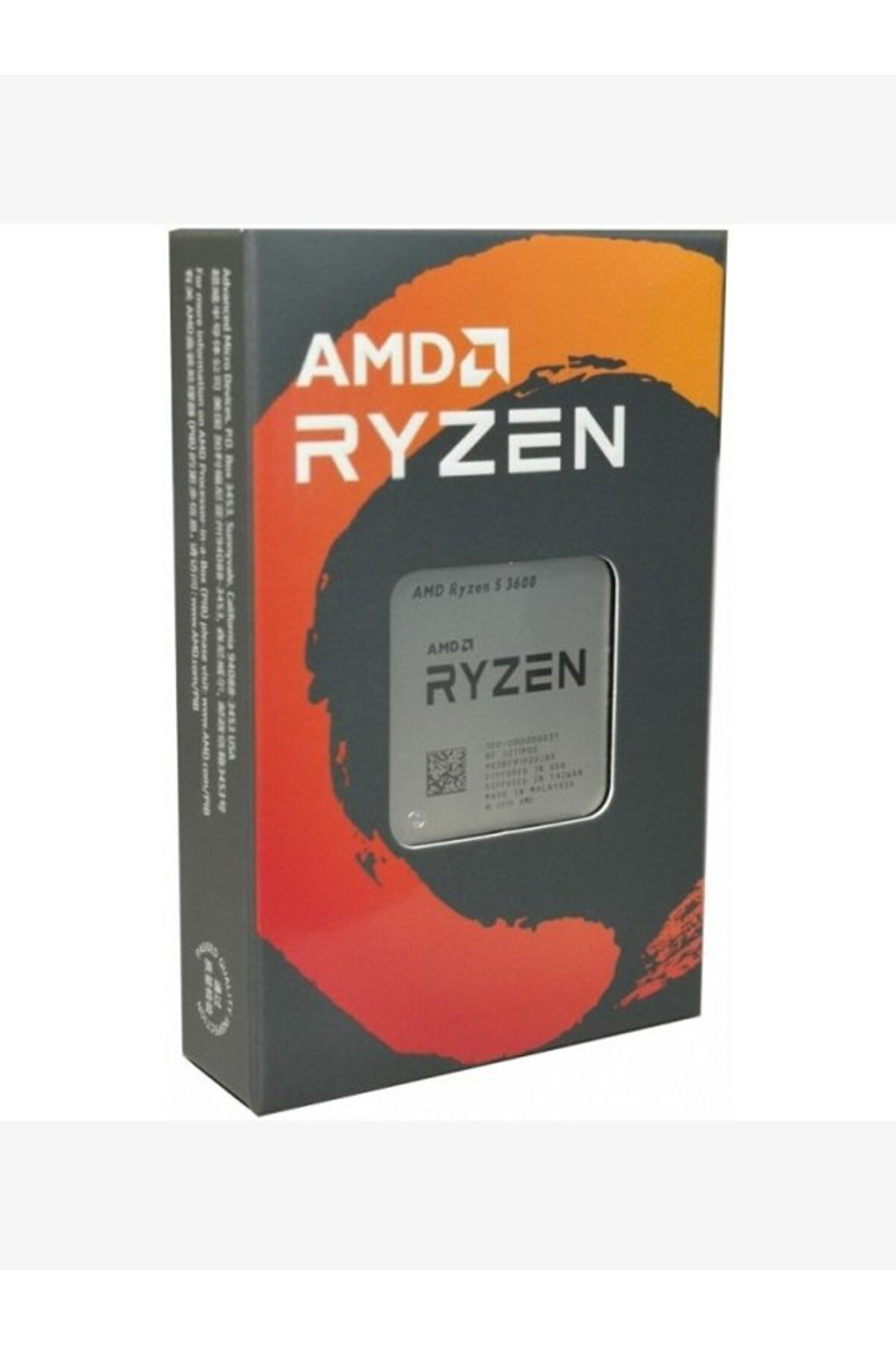 Amd Ryzen 5 3600 3.60Ghz 32Mb Am4 (65W) Kutulu Fansız İşlemci