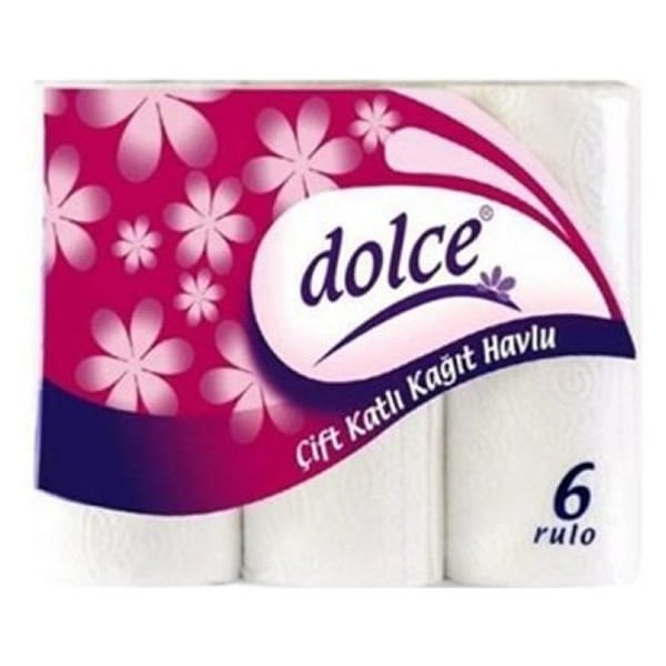 Dolce 6 lı 2 Katlı Havlu Kağıt