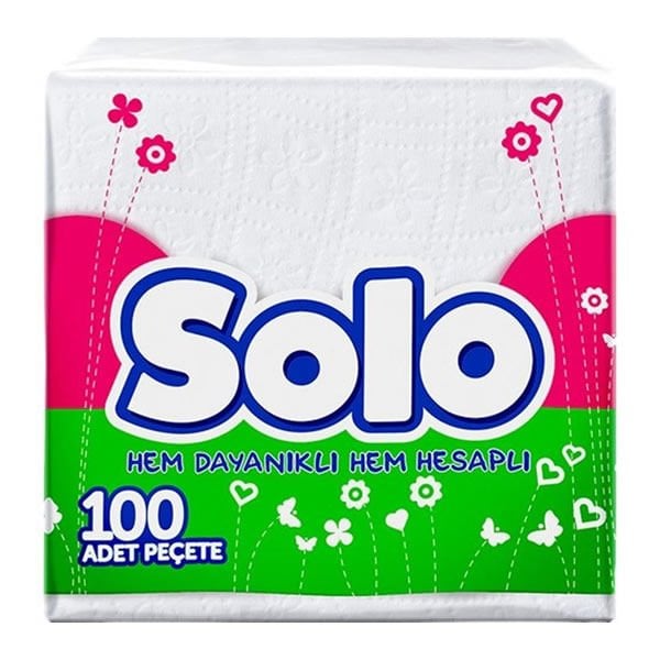 Solo 100 lü Sofra Peçete