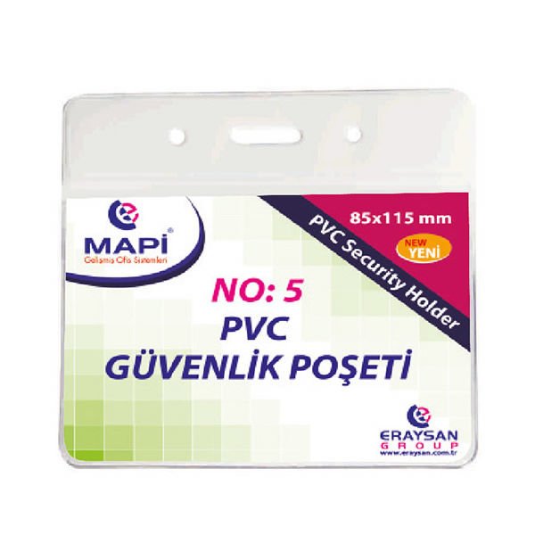 Mapi 85X115 mm 100 Adet Pvc Güvenlik Kabı