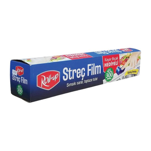 Roll-Up 45cm x300mt 9 mic Streç Film