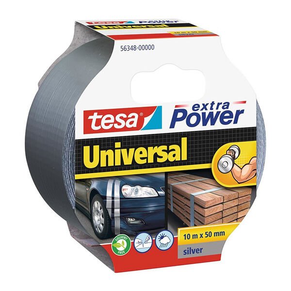 Tesa 10mtX50mm Extra Power Çok Amaçlı Krem Bant