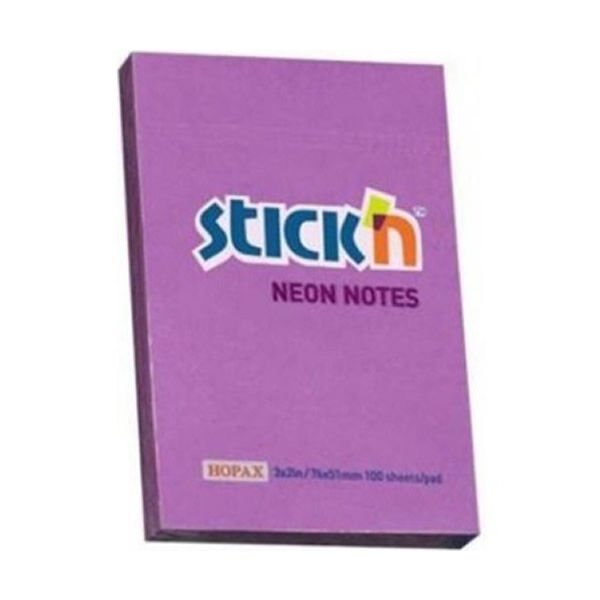 Gıpta Stickn 76 x 51 Neon Mor 100 Yaprak Not Kağıdı