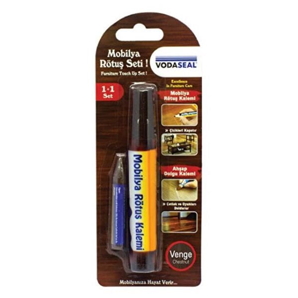 Vodaseal Venge Rengi Mobilya Rotuş Ve Ahşap Dolgu Kalemi