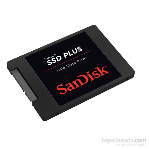 Sandisk Plus 1TB 535MB-450MB-s Sata3 SSD (SDSSDA-1T00-G26) Harddisk