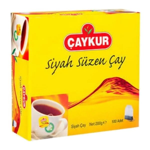 Çaykur 100 lü 2 gr Siyah Süzen Poşet Çay