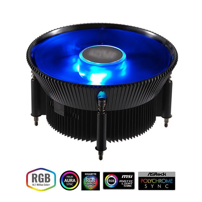 Cooler Master I71C 120mm RGB Led Fanlı Intel LGA 1156 - 1155 - 1151 - 1150 Uyumlu CPU Soğutucusu