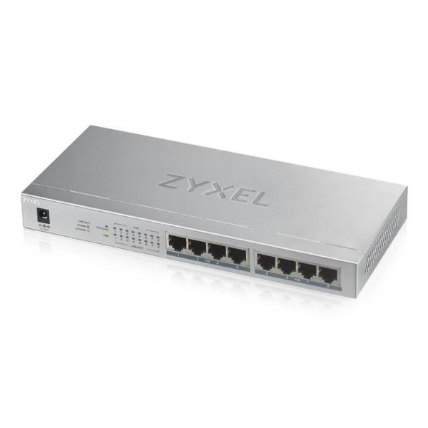 Zyxel GS-1008HP 8 Port Poe+ Gigabit 10-100-1000 Mbps Switch