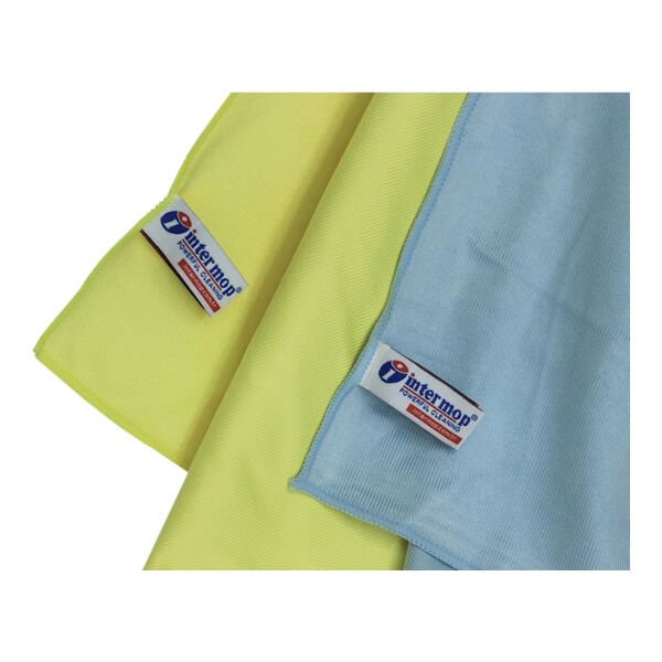 İntermop 40x40 cm Mikrofiber Sarı Cam Bezi