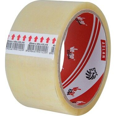 VE-GE 45x100 Aslan Şeffaf Koli Bandı