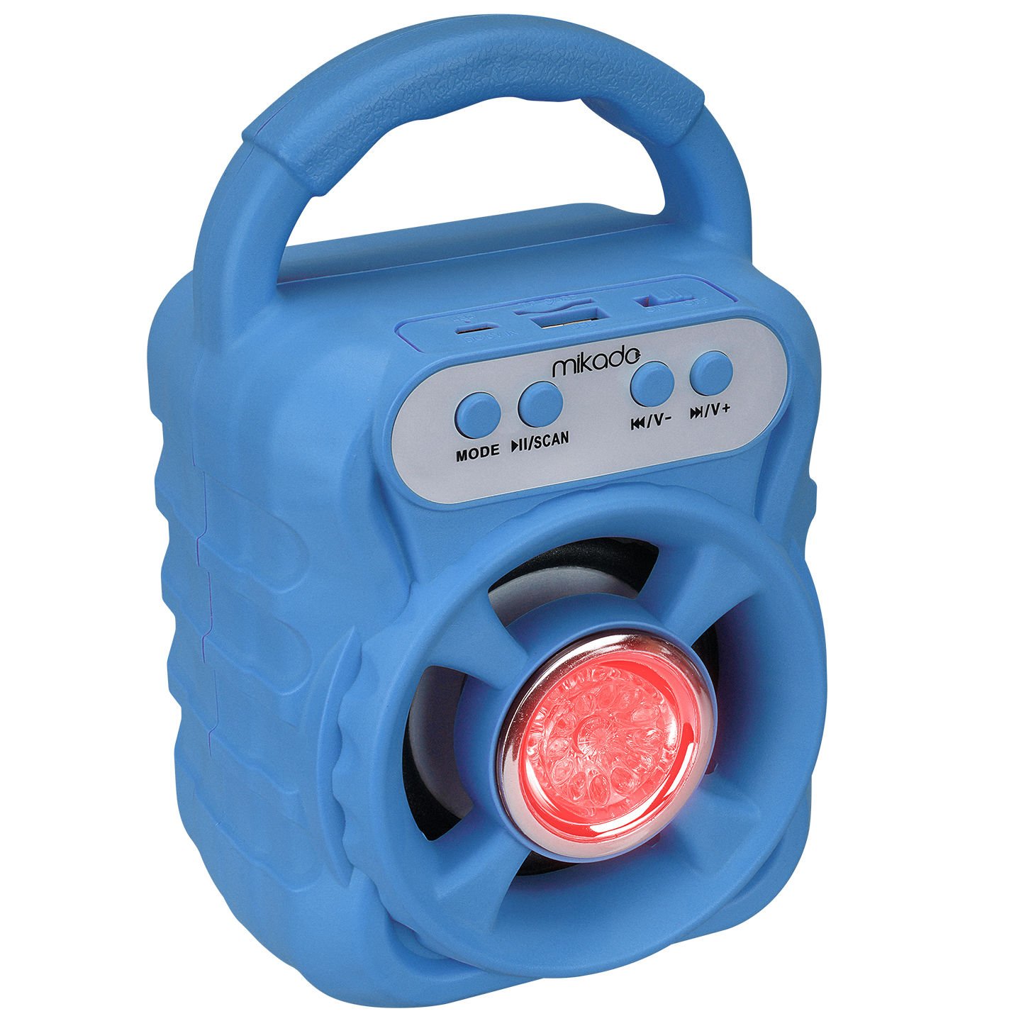 Mikado MD-BT65B 5W 800mAh 3.7V Mavi USB-TF Cart - Bluetooth Taşınabilir Speaker