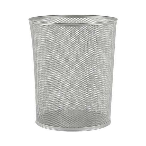 Globox 6264 Metal Beyaz Çöp Kovası