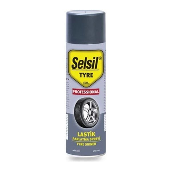 Selsil 500 ml Lastik Parlatıcı Sprey