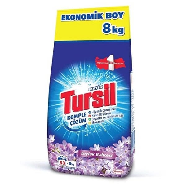 Tursil 8 kg Leylak Bahçesi Çamaşır Deterjanı
