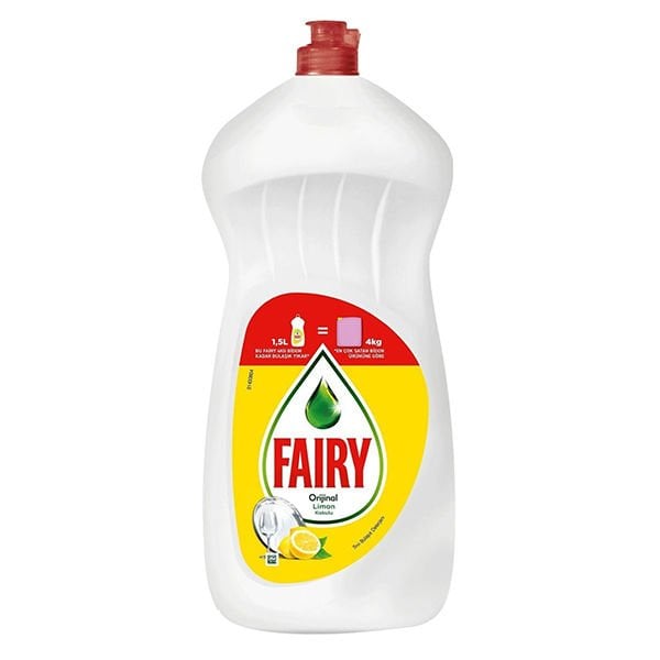 Fairy S672 1500 ml  Limon Sıvı Bulaşık Deterjanı