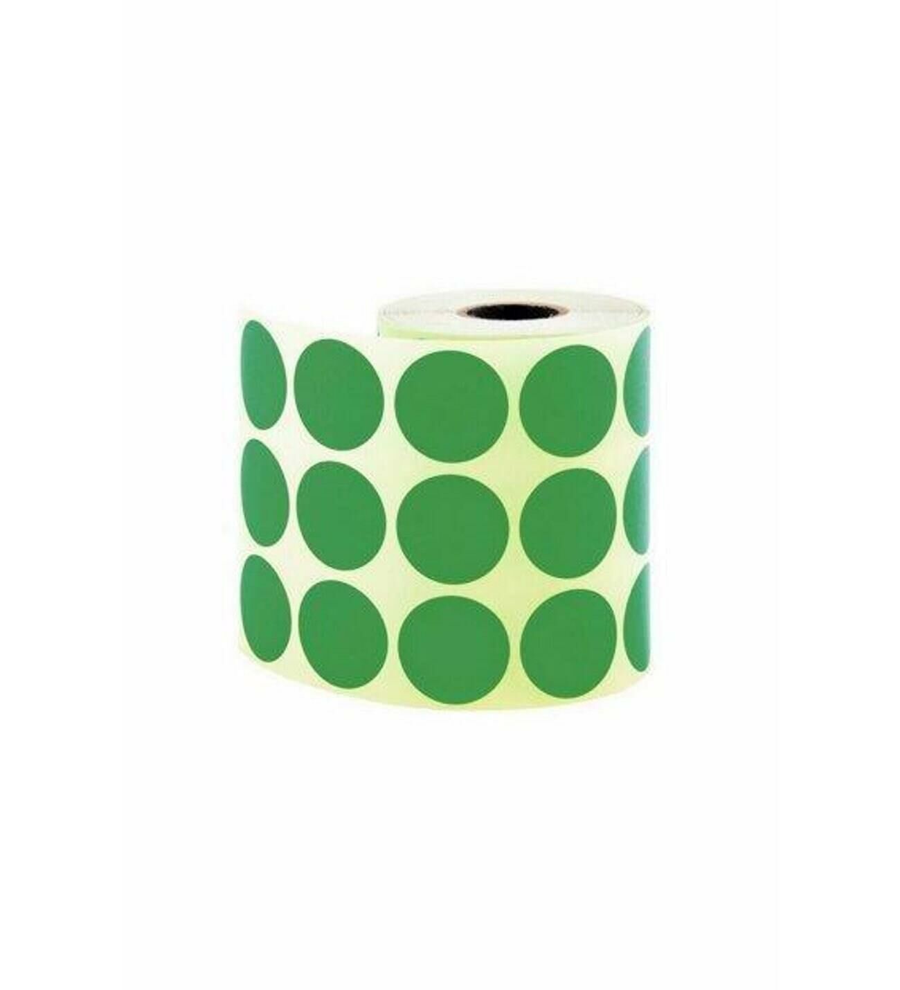 Herboy 4000li 20mm Yeşil Nokta Etiket