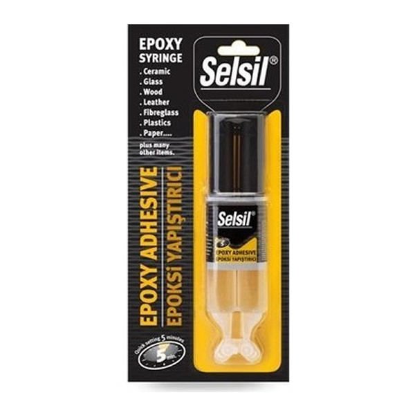 Selsil 28 gr Epoxy Plastik Yapıştırıcı