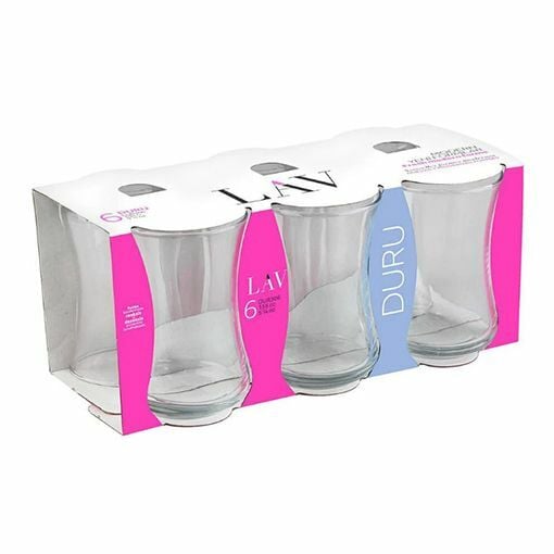 Lav Duru Çay Bardağı 6lı