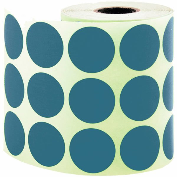 Tanex 30 mm 2000 li Mavi Nokta Etiket