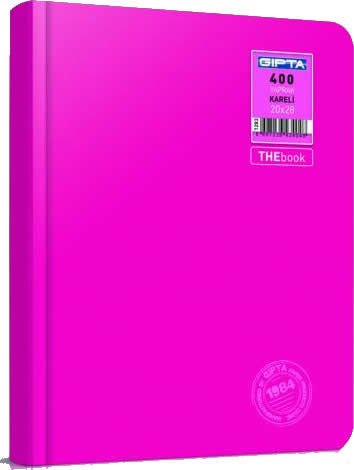 Gıpta Thebook 20X28 200 Yaprak Kareli İplik Dikişli Defter