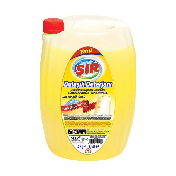 Sır 4 kg Limon Kabuğu Bulaşık Deterjanı