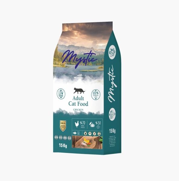 Mystic Az Tahıllı Yavru Kedi Maması Tavuklu 15kg